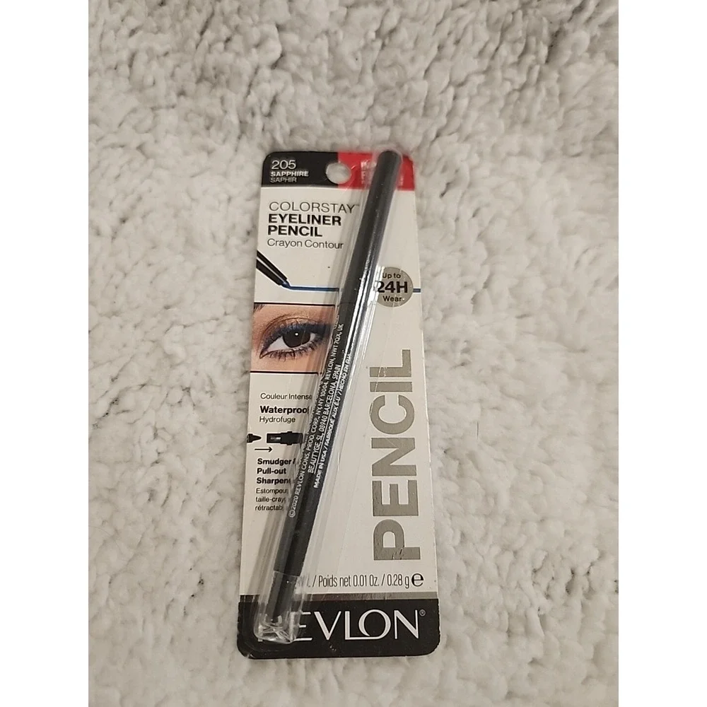 Revlon ColorStay Eyeliner Pencil, Crayon Contour Waterproof - 205 Sapphire